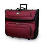 Rolling Garment Bag Red