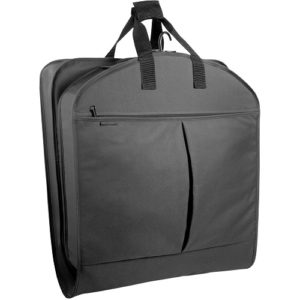 wallybags garment bag black